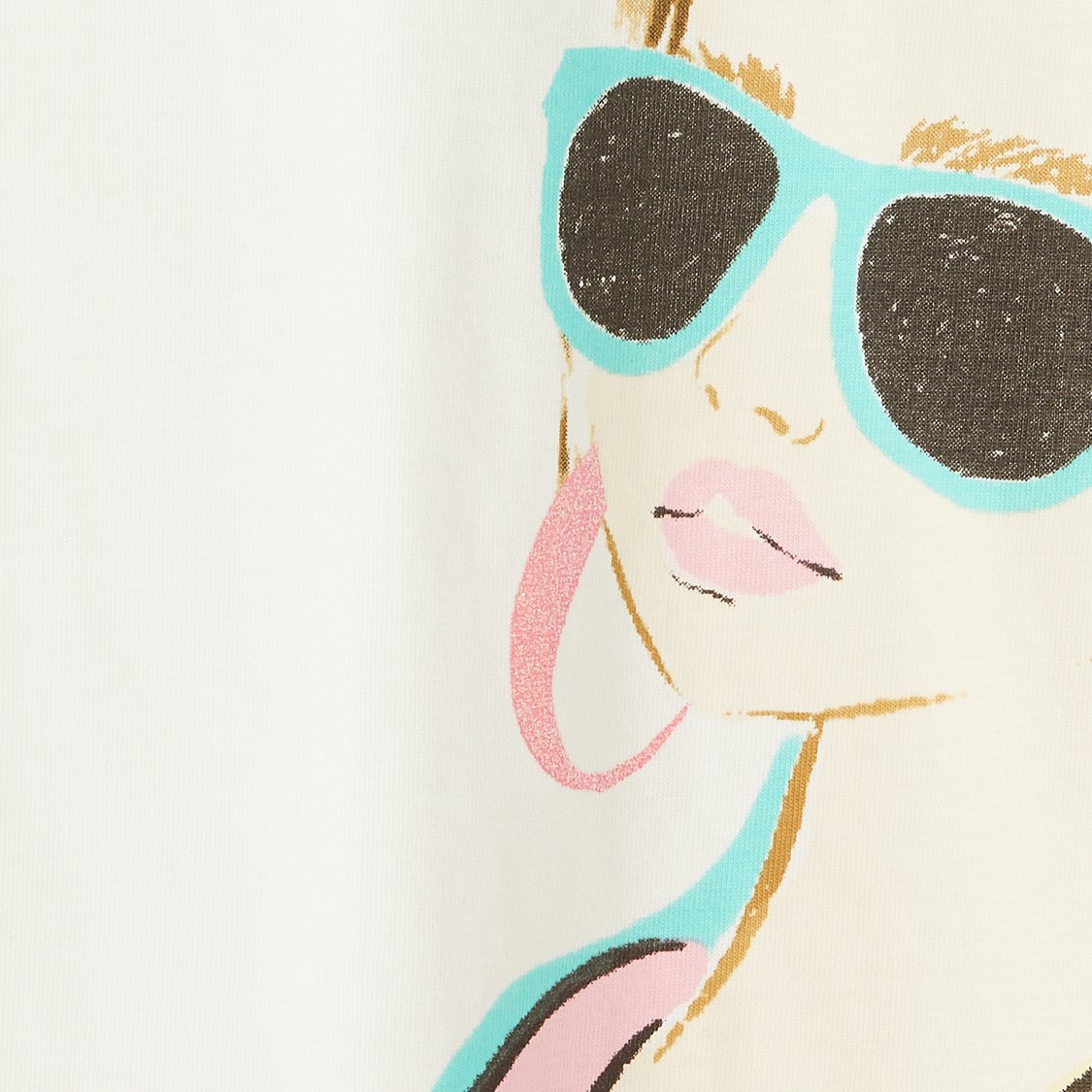 Juniors Graphic Print T-shirt