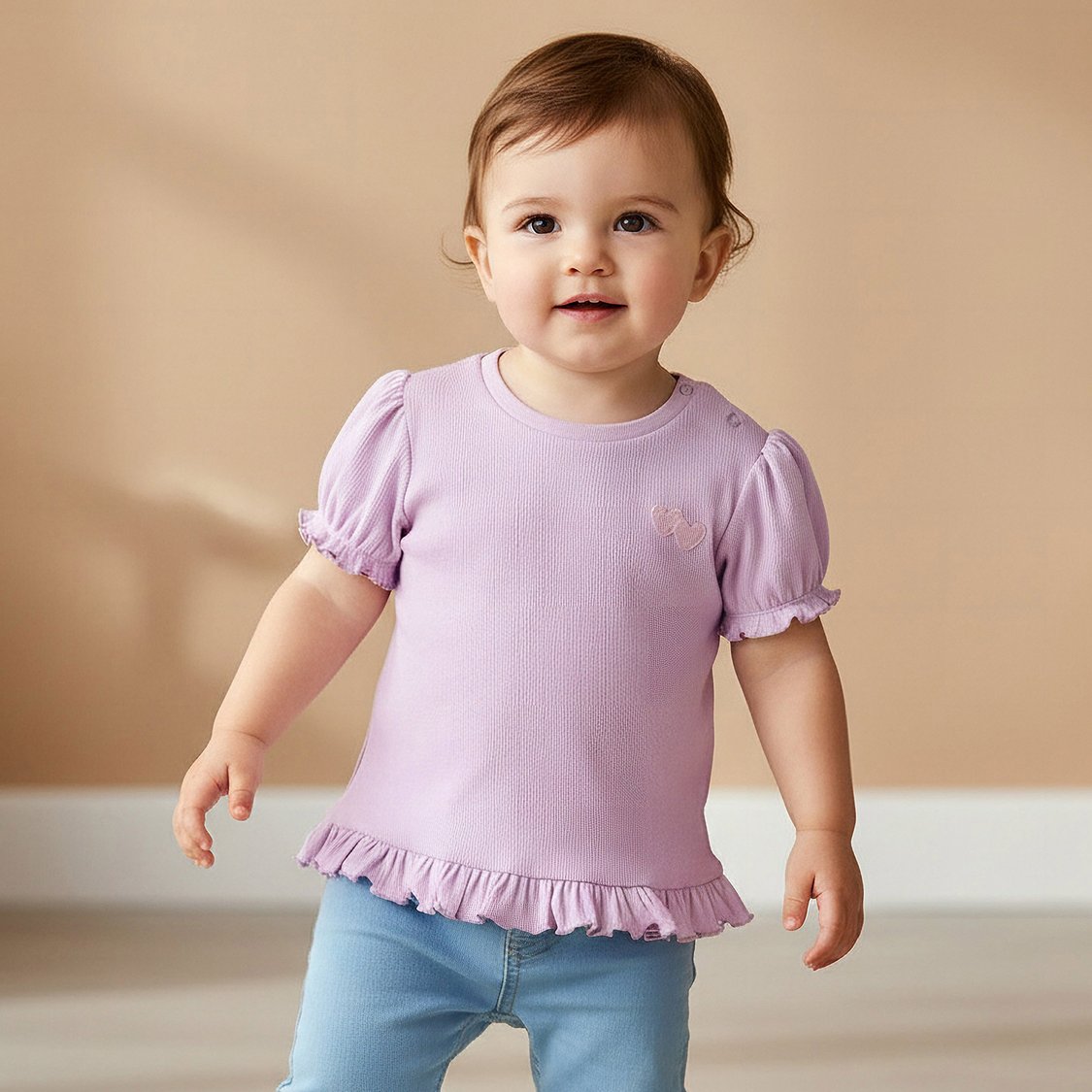 Juniors Ribbed T-shirt