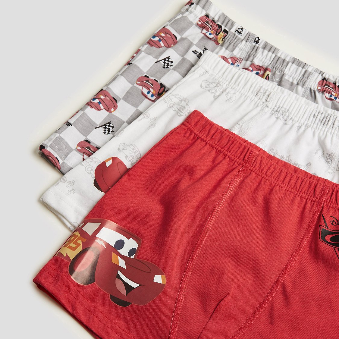 Juniors Cars Print Boxers - Pack of 3