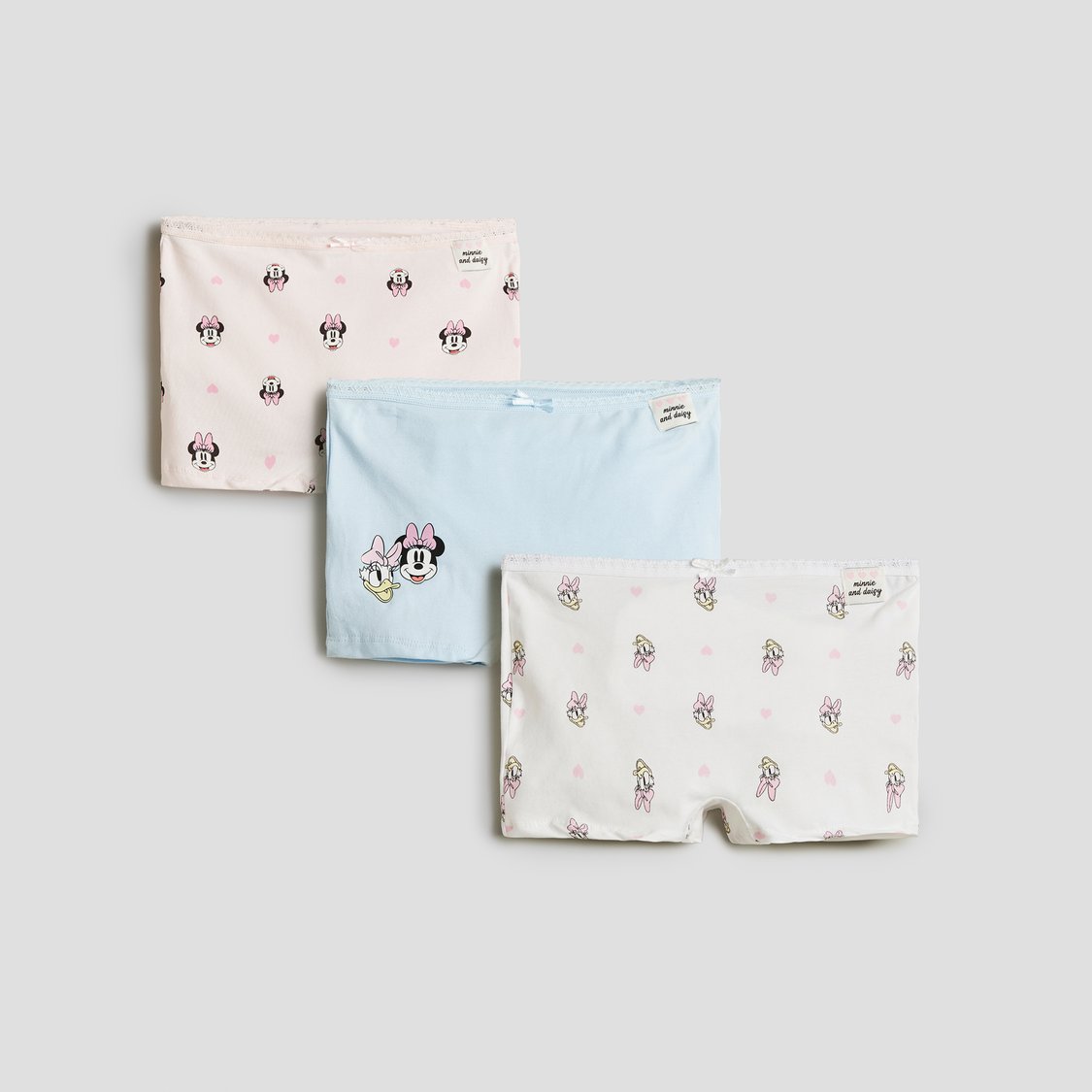 Juniors Minnie Mouse Print Boy Shorts