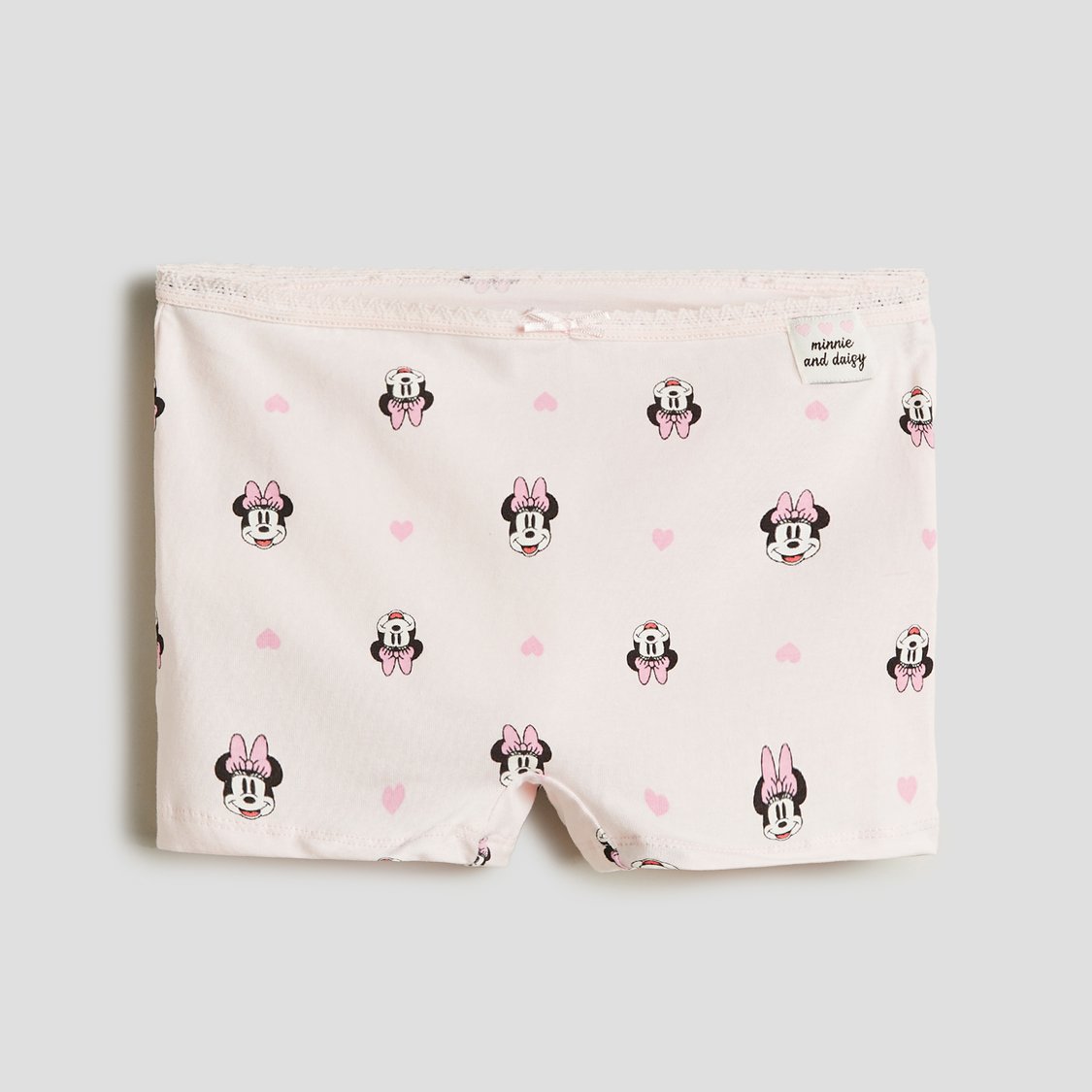 Juniors Minnie Mouse Print Boy Shorts