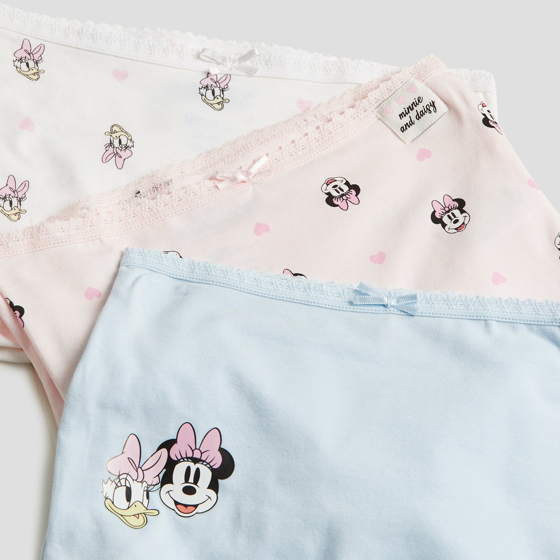 Juniors Minnie Mouse Print Boy Shorts