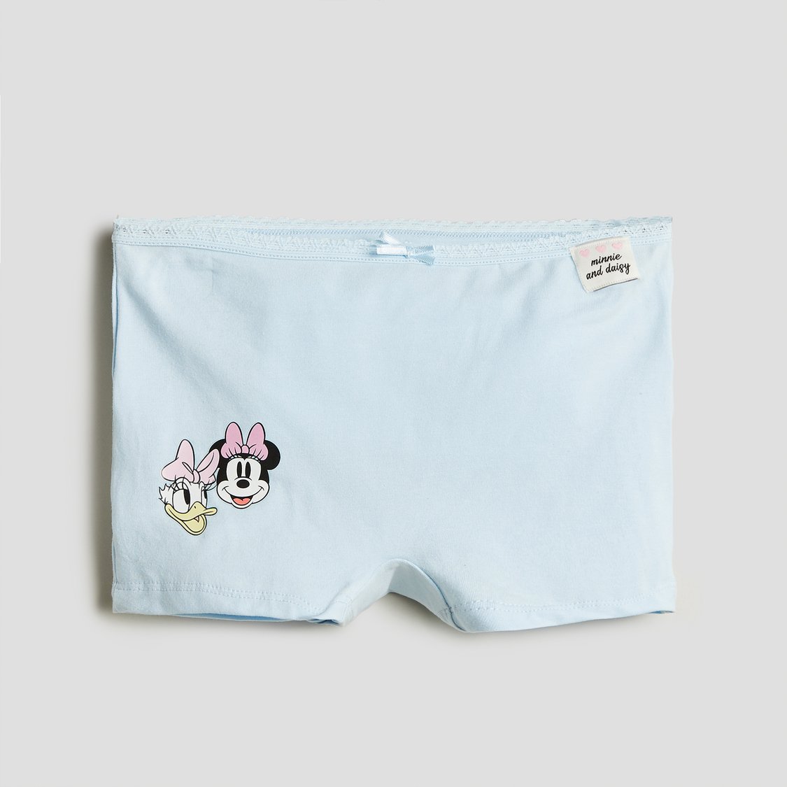 Juniors Minnie Mouse Print Boy Shorts