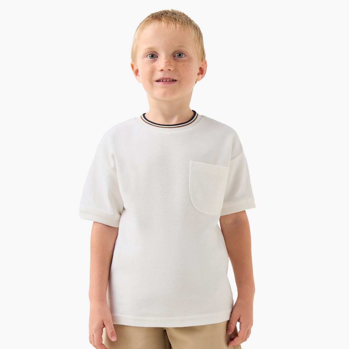 Juniors Textured T-shirt