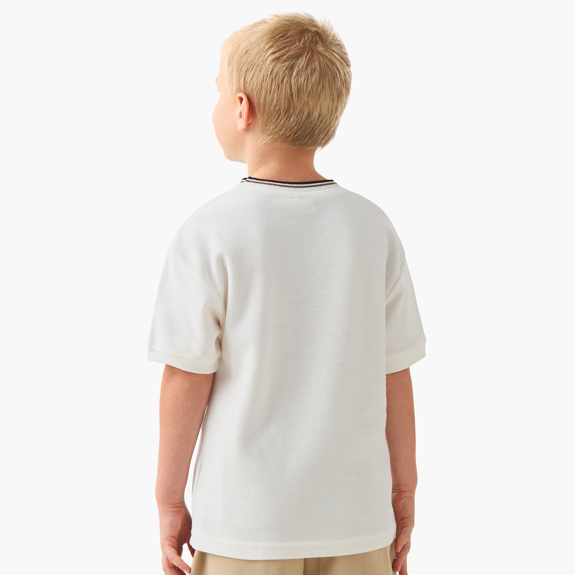 Juniors Textured T-shirt