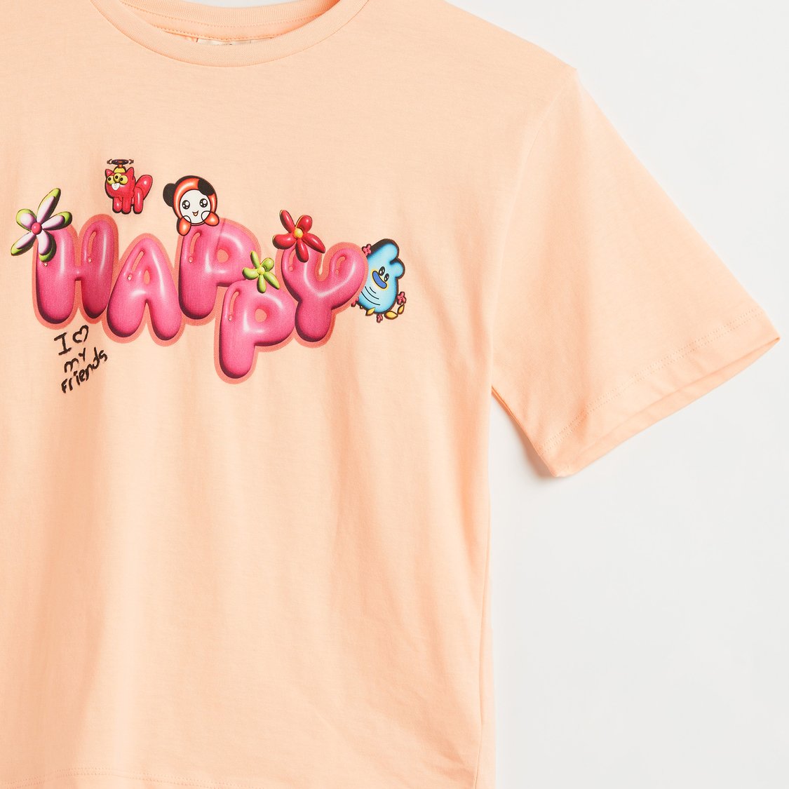 Juniors Graphic Print T-shirt