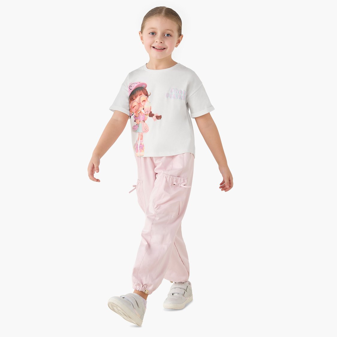 Juniors Graphic Print T-shirt