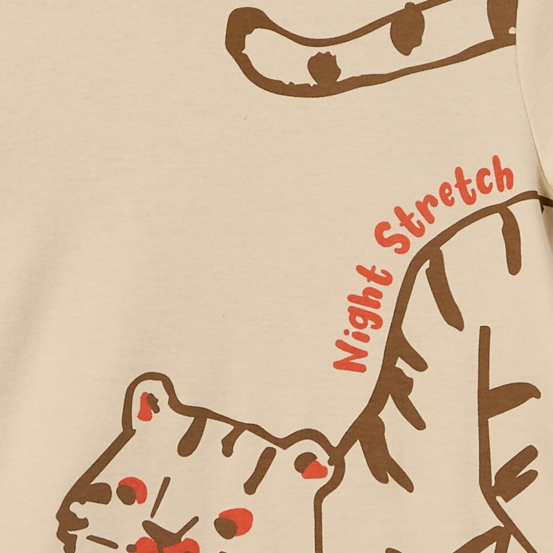 Juniors Tiger Print Pyjama Set