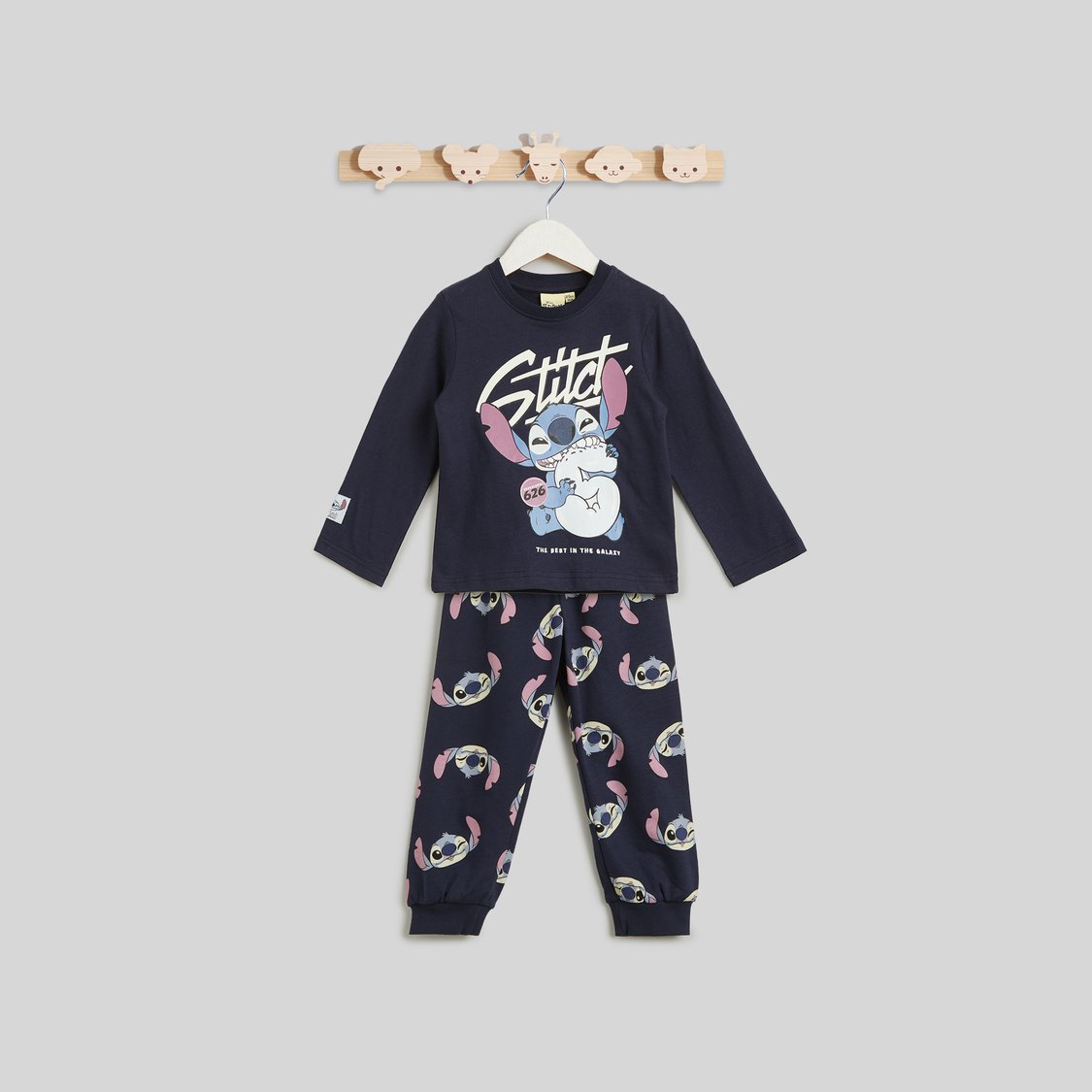 Juniors Lilo And Stitch Print T-shirt and Joggers Set