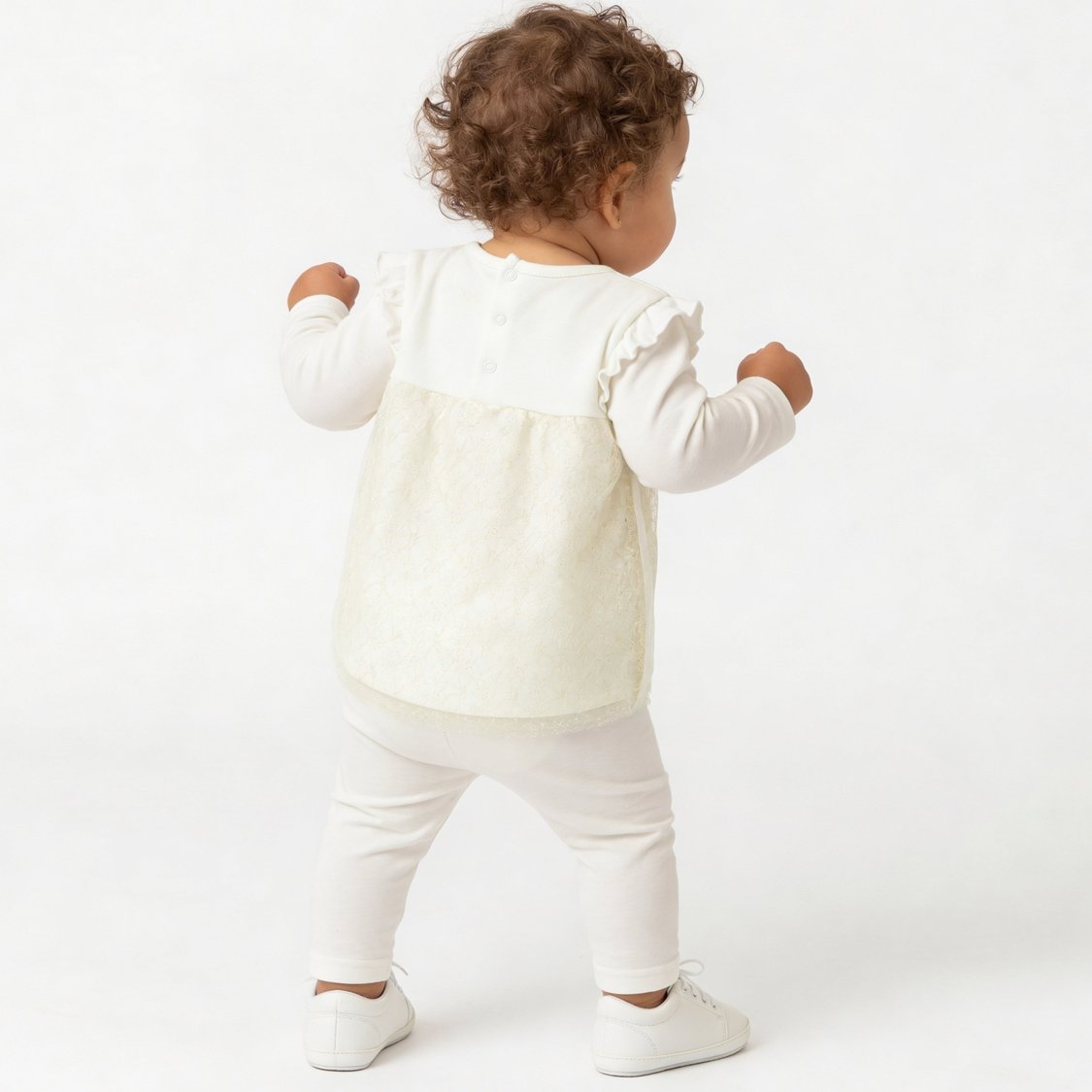 Giggles Lace Top and Pants Set