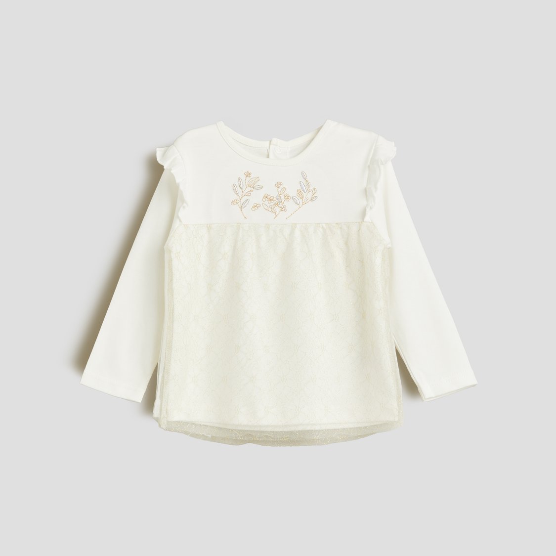 Giggles Lace Top and Pants Set