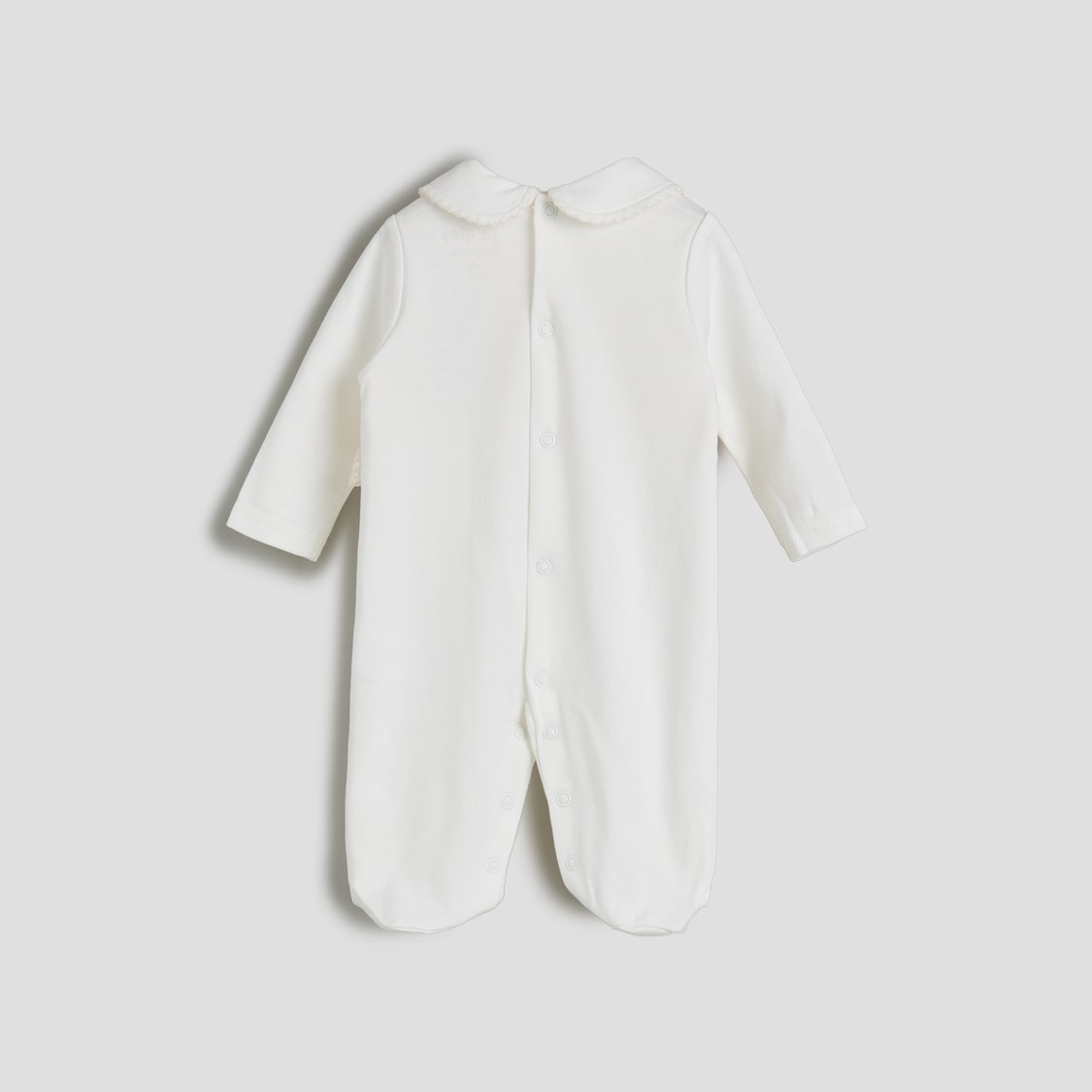 Giggles Lace Detail Sleepsuit