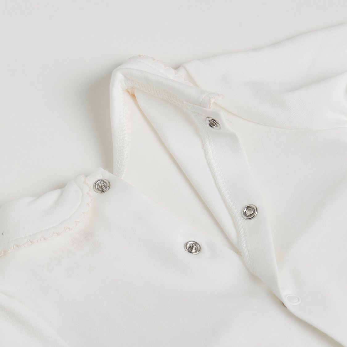 Giggles Lace Detail Sleepsuit