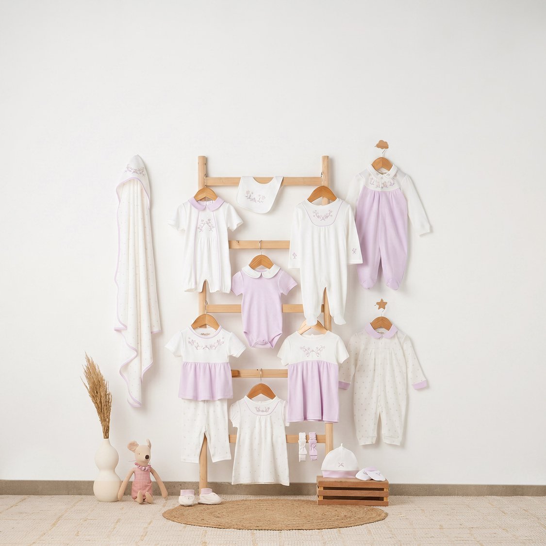 Giggles Embroidered Romper