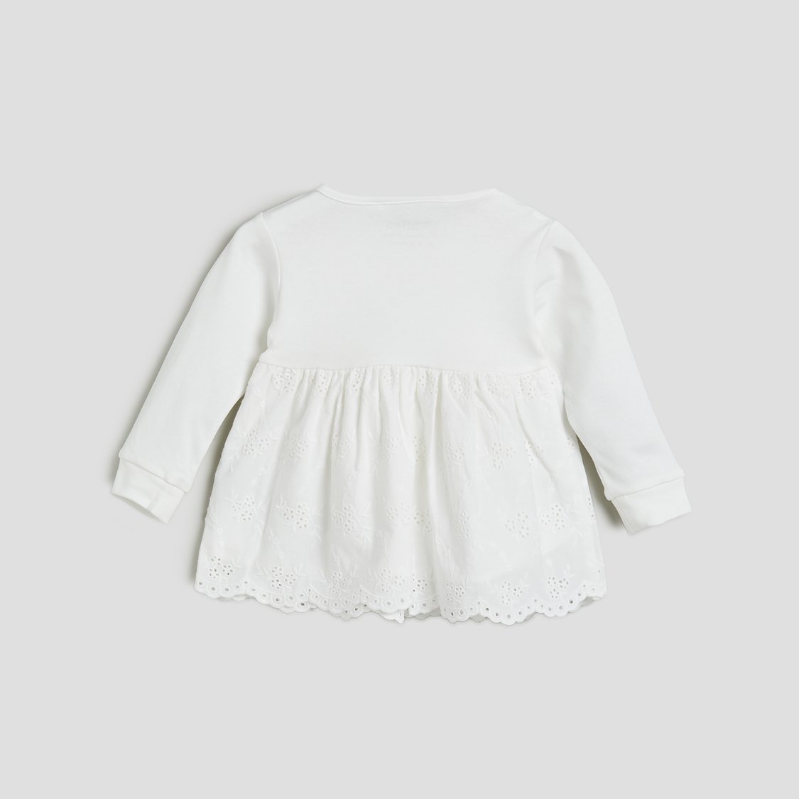 Giggles Schiffli Top & Joggers Set