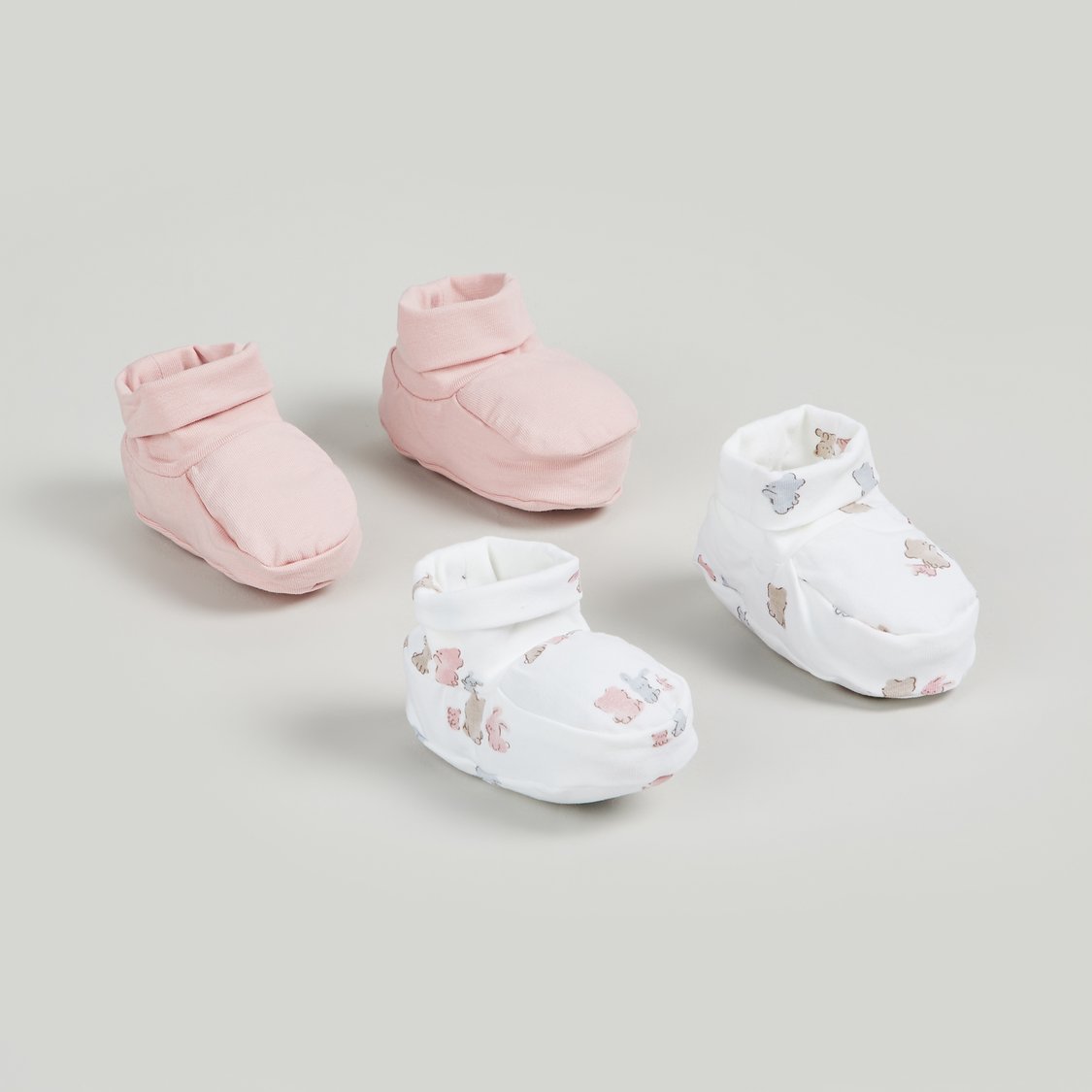 Juniors Assorted Booties - Pack of 2
