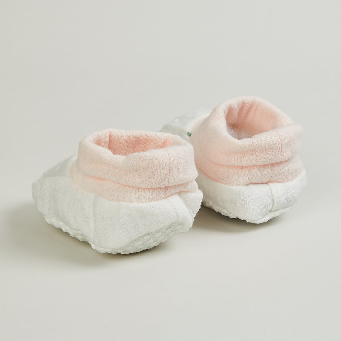 Giggles Embroidered Booties