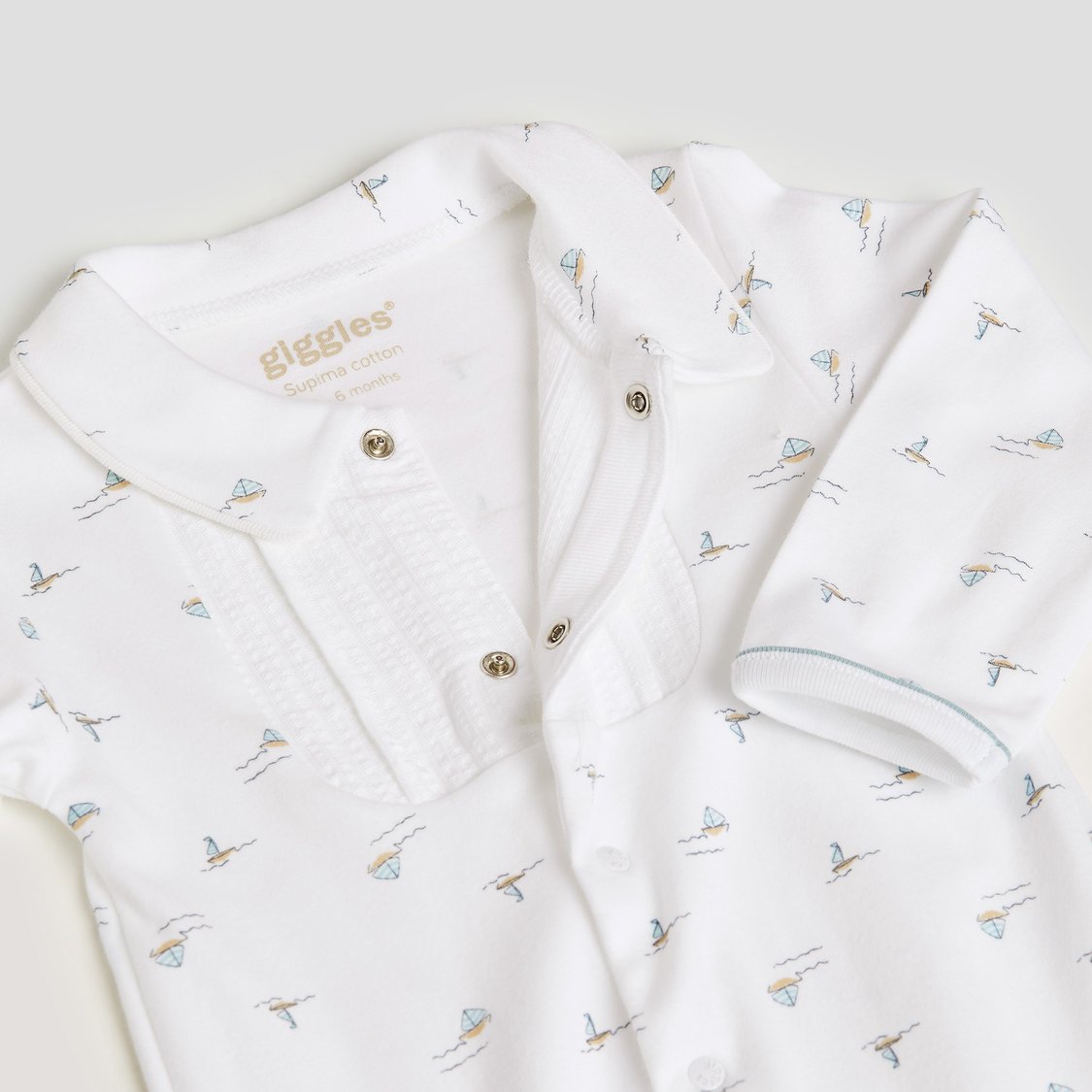 Giggles Printed Sleepsuit