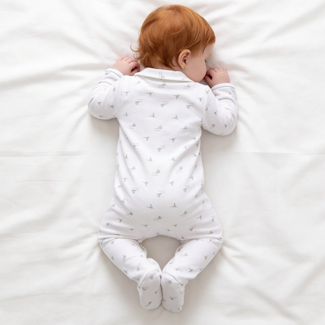 Giggles Printed Sleepsuit