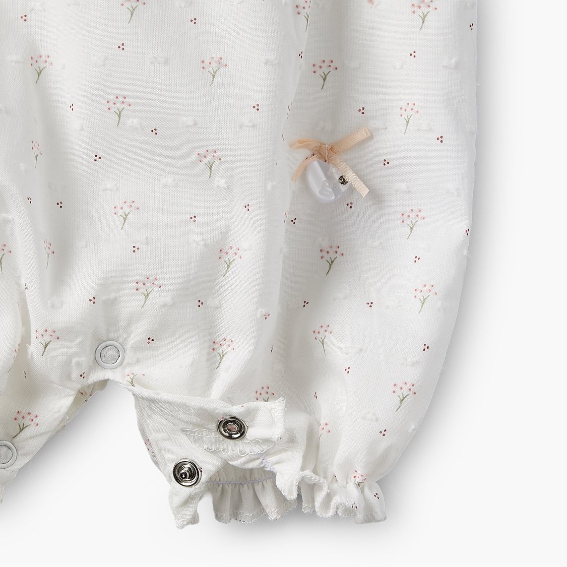 Giggles Printed Romper and Cap Set