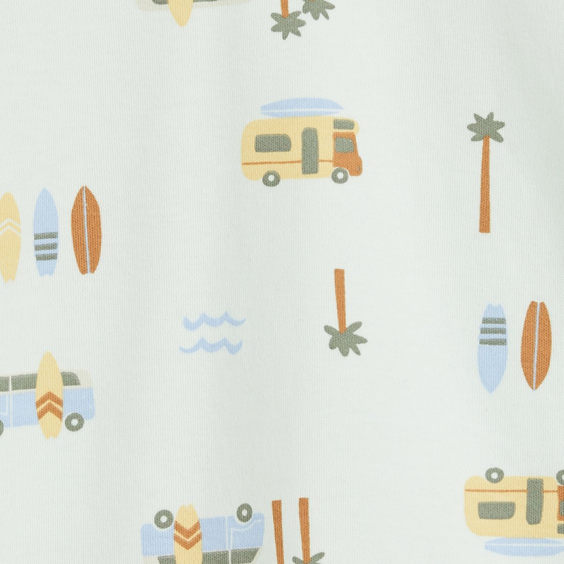 Juniors All-Over Print T-shirt with Pyjamas Set