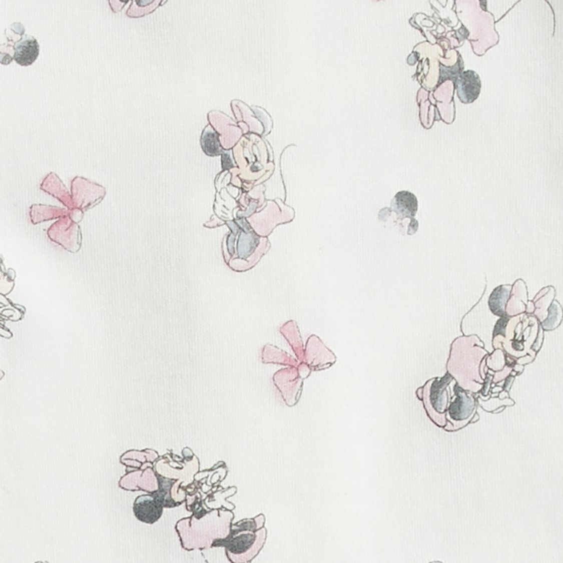 Minnie Mouse Print Shirt and Pyjama Set