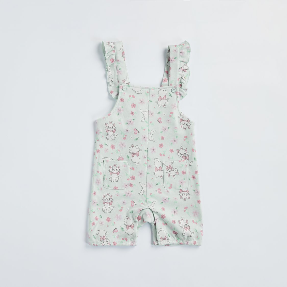 Marie Print Dungaree and T-shirt Set