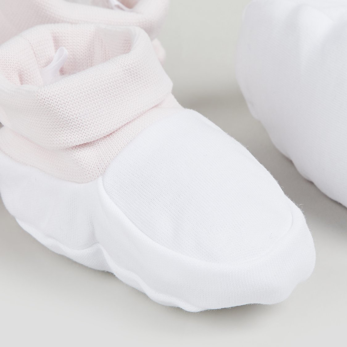 Juniors Solid Booties - Pack of 2