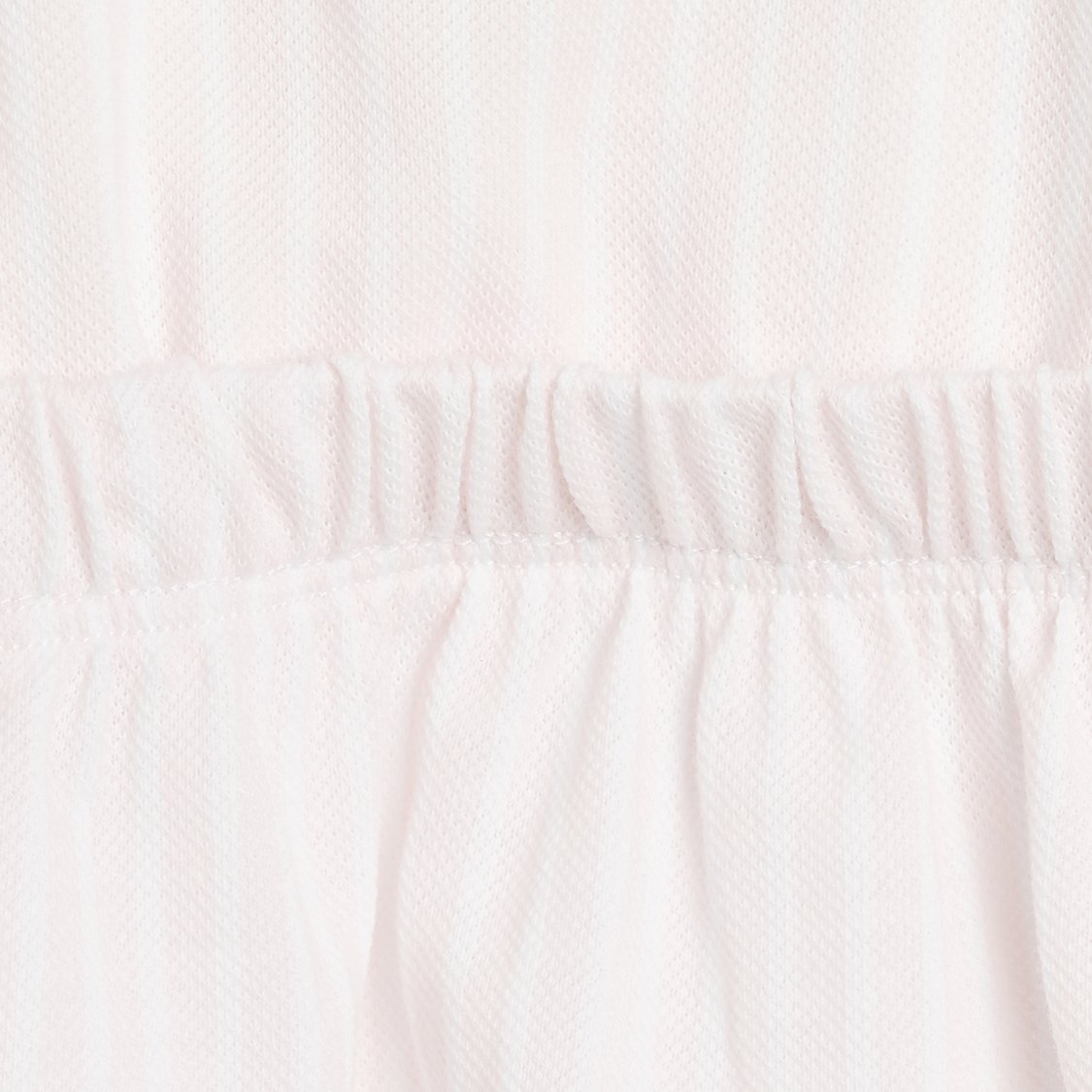 Juniors Striped Pinafore Dress and Top Set