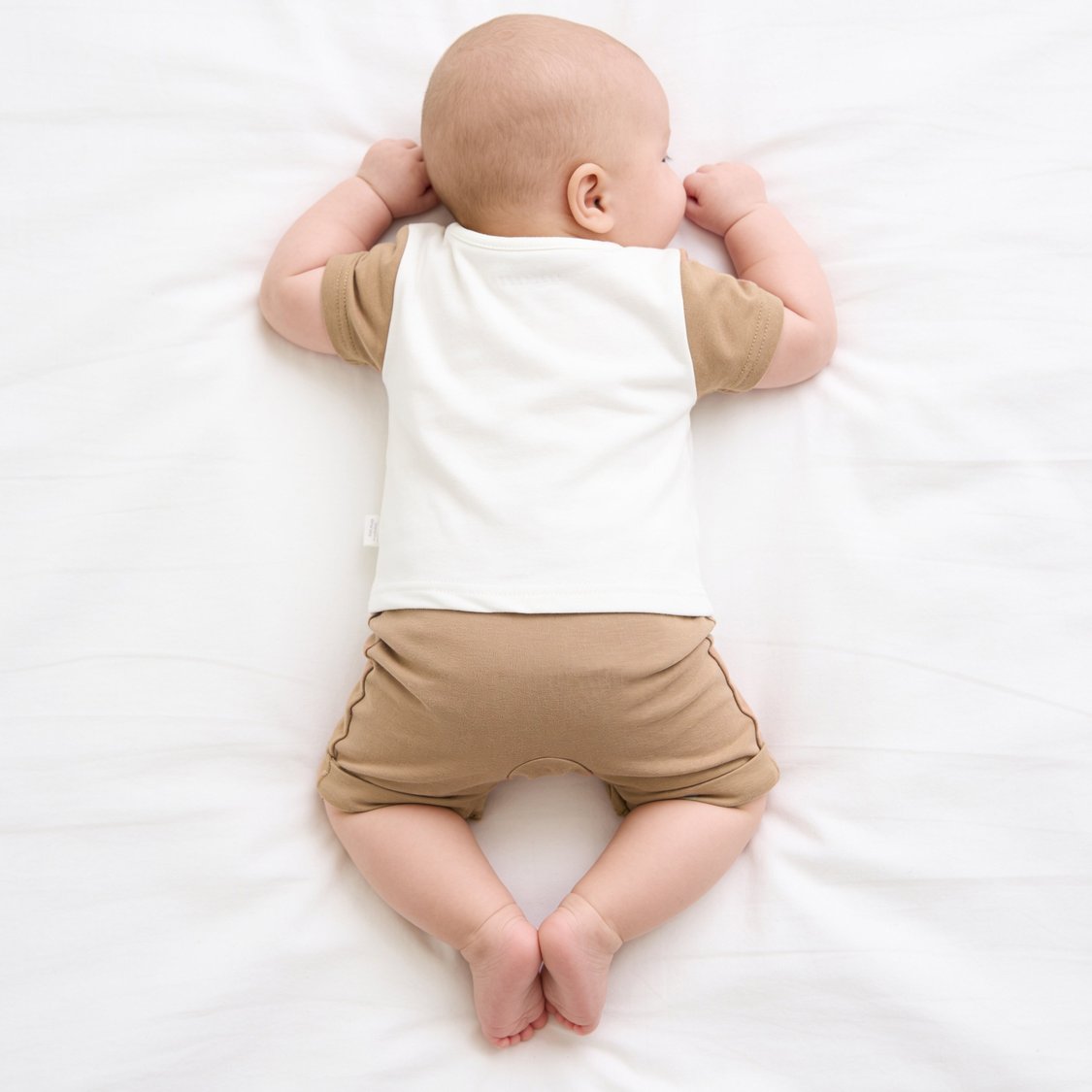 Juniors Colourblocked Romper and Soft Toy
