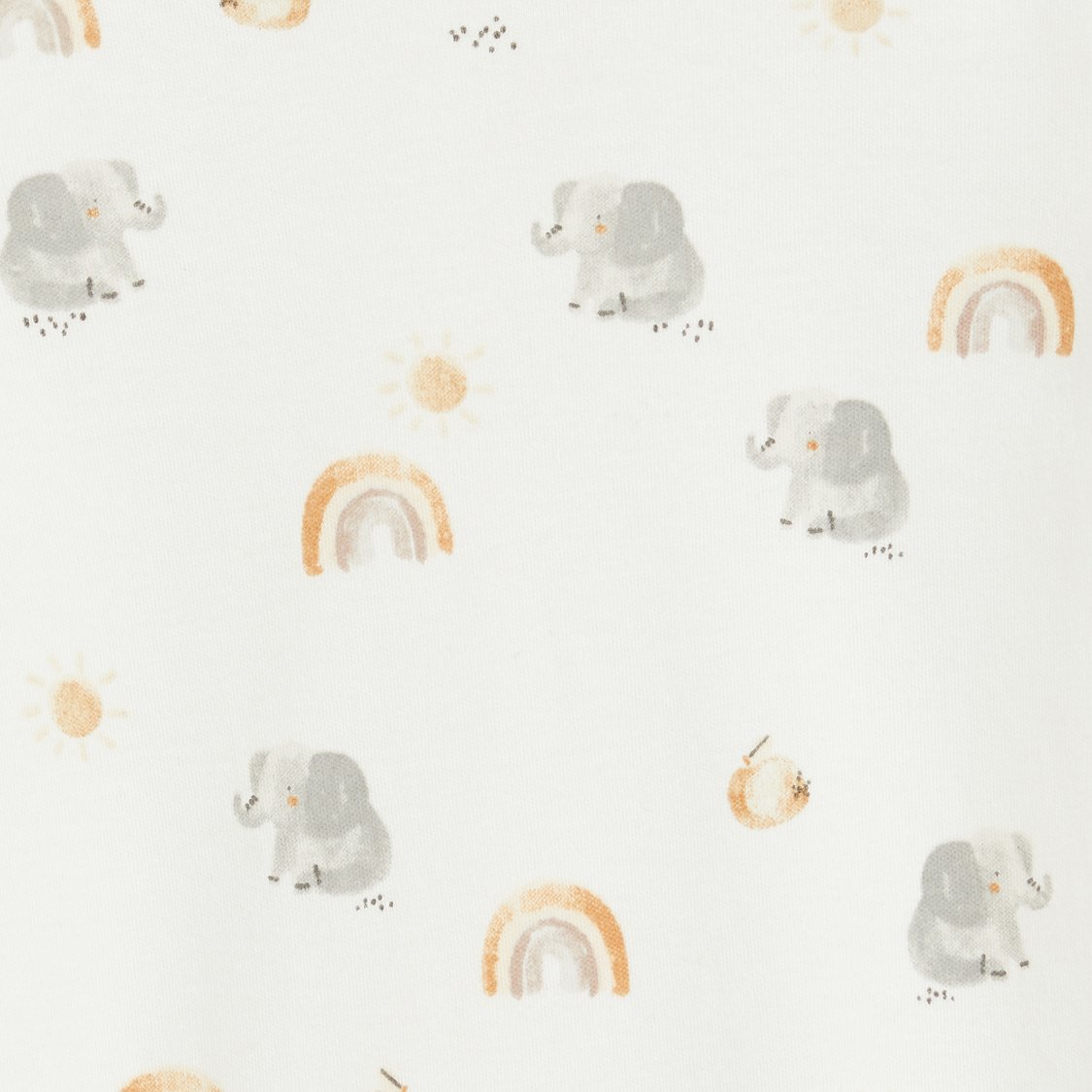 Juniors Printed Sleepsuit with Zip Closure - Set of 3