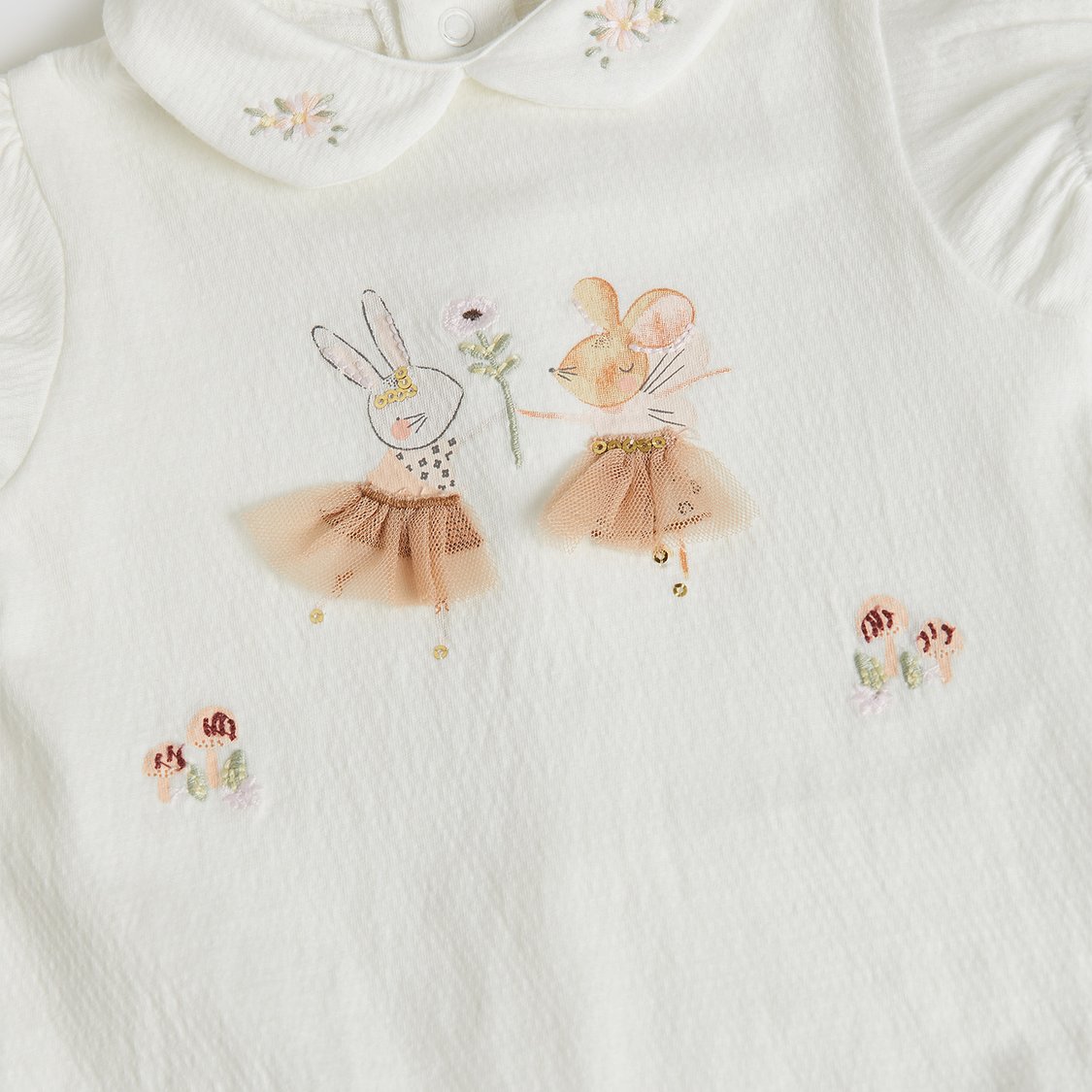 Juniors Applique Romper