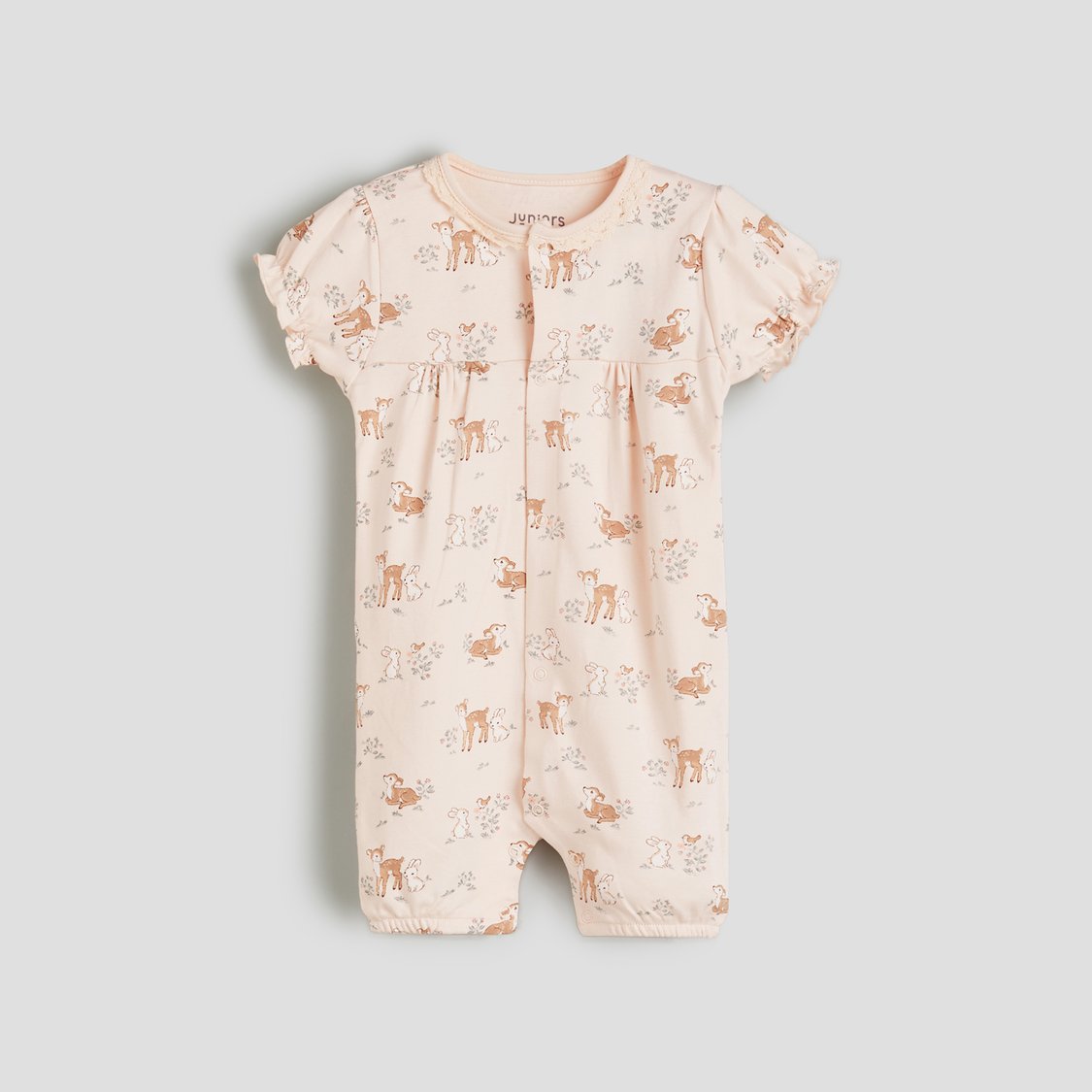 Juniors Printed Romper