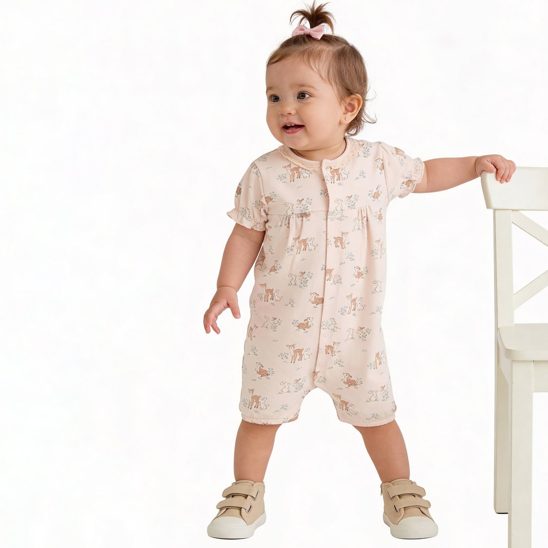 Juniors Printed Romper