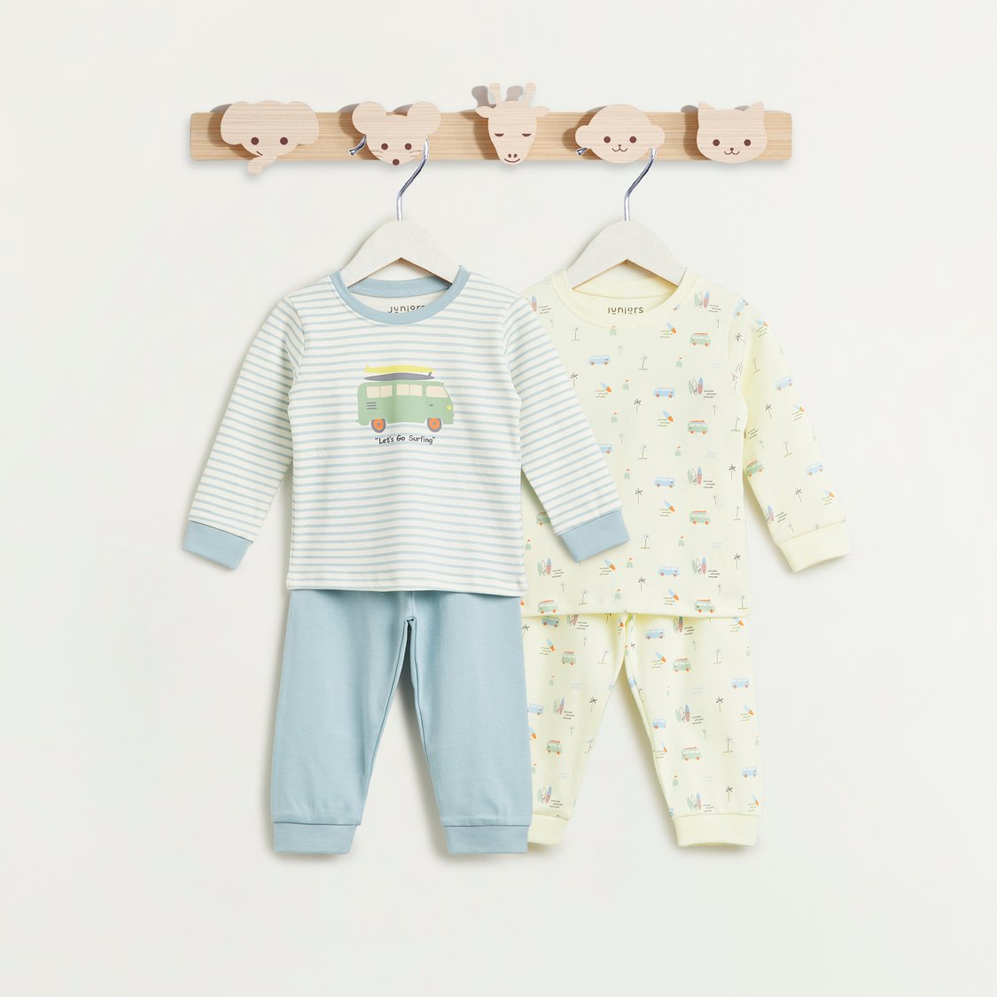 Juniors Assorted T-shirt and Pyjamas Set - Pack of 2