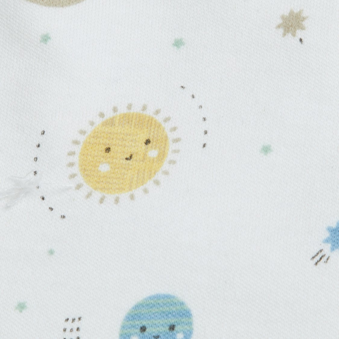 Juniors Printed Baby Bib - Set of 2
