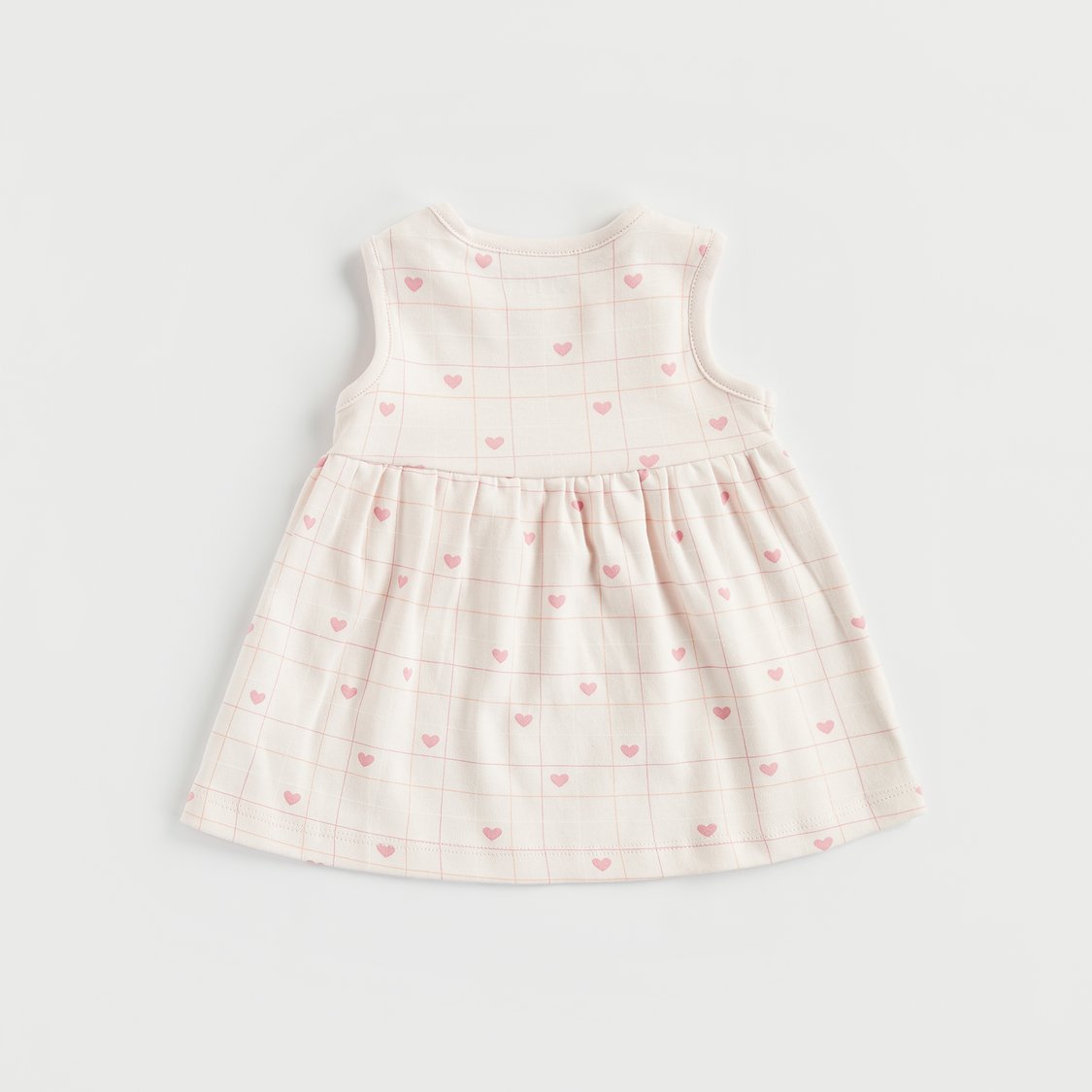 Juniors Printed Dress with Button Closure - Set of 2