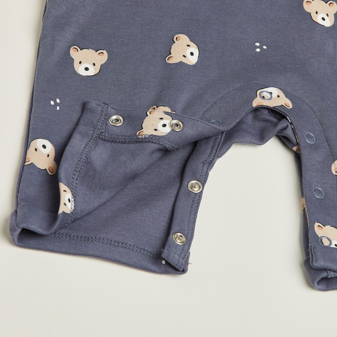 Juniors Printed Dungaree with T-shirt Set