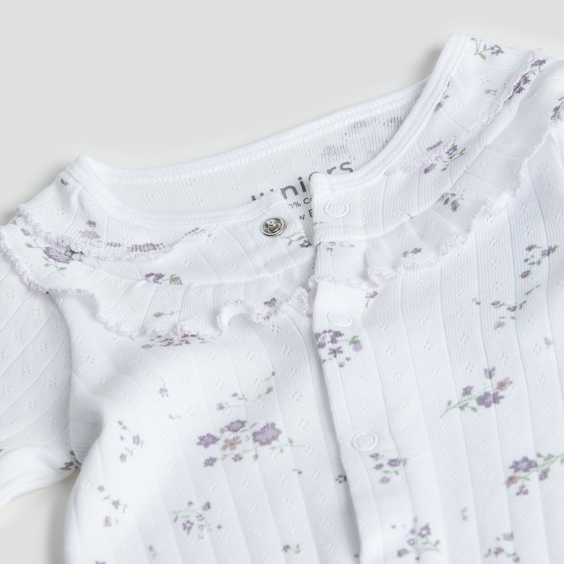 Juniors Floral Print Sleepsuit