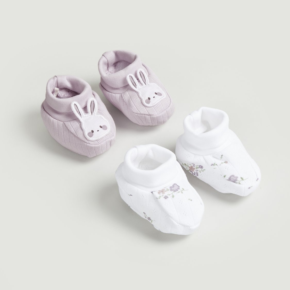 Juniors Assorted Booties - Pack of 2