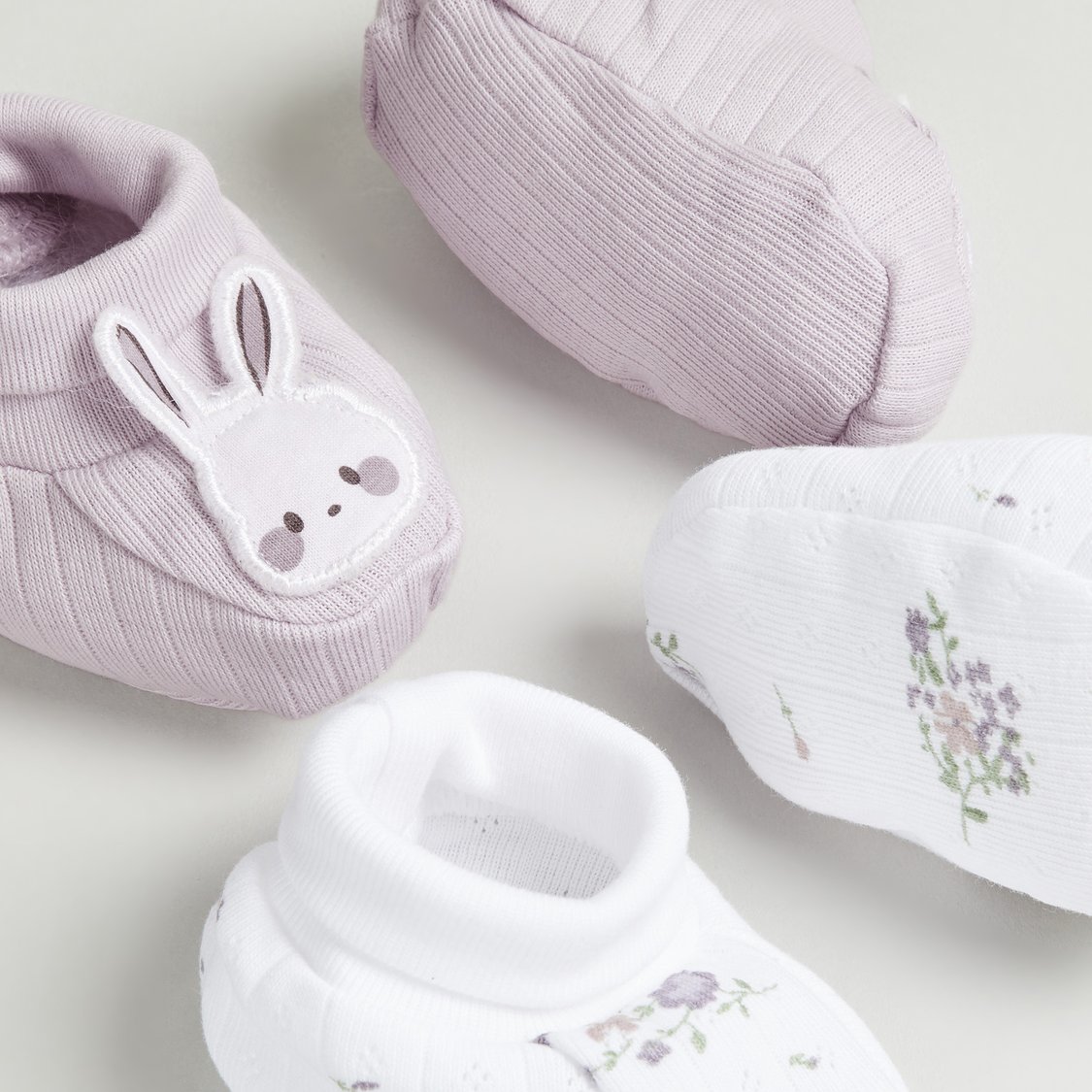 Juniors Assorted Booties - Pack of 2