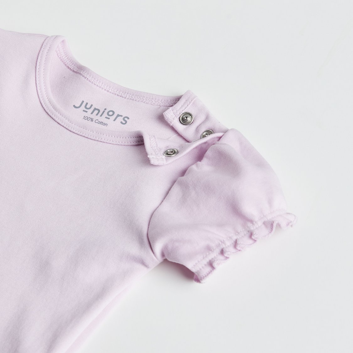 Juniors Embroidered Dungaree and T-shirt Set