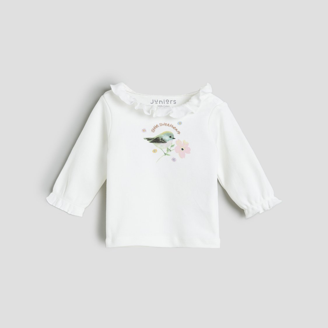 Juniors Printed T-shirt and Pyjama Set