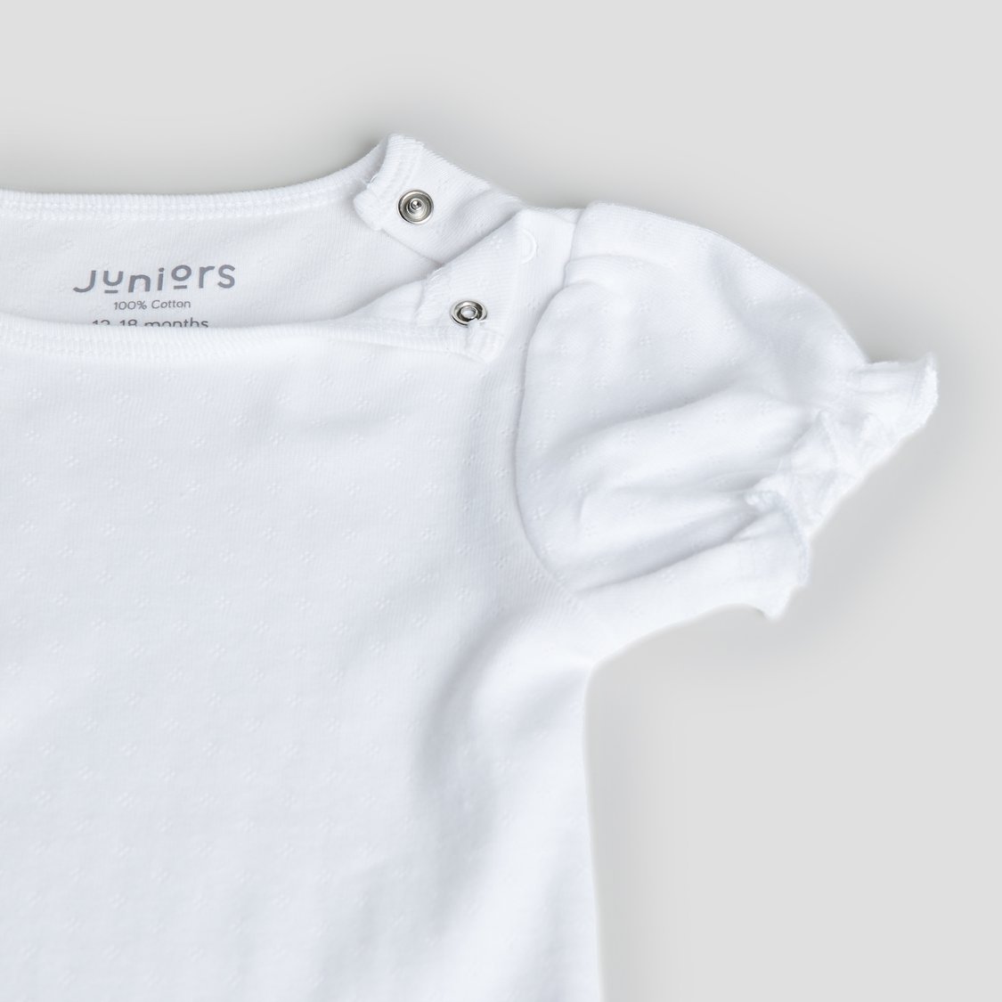 Juniors Printed Dungaree and T-shirt Set