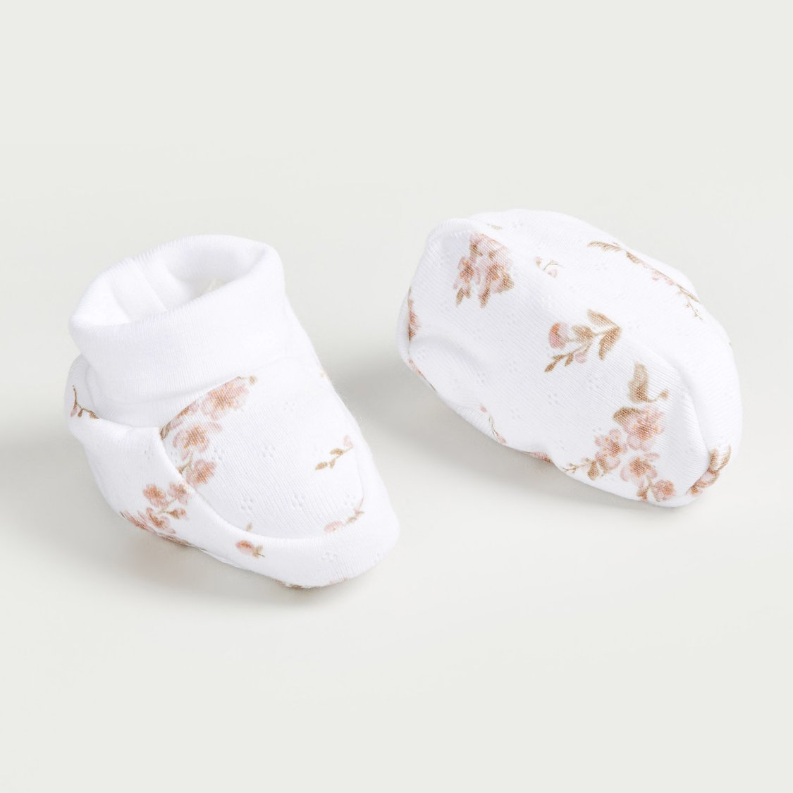 Juniors Printed Booties - Pack of 2