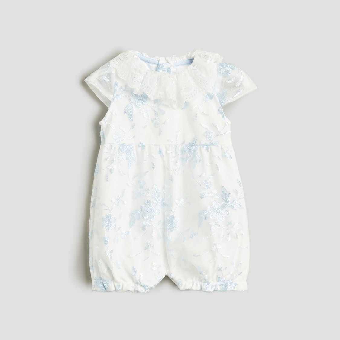 Giggles Embroidered Romper