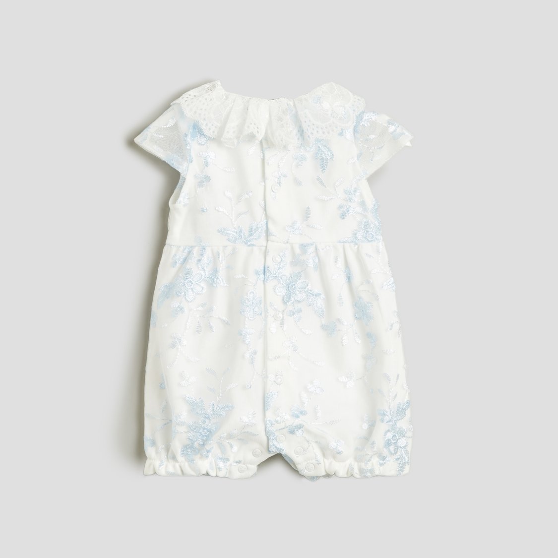 Giggles Embroidered Romper
