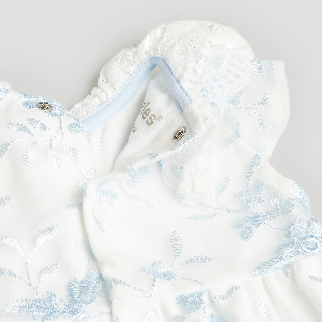 Giggles Embroidered Romper