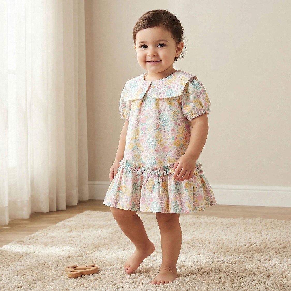 Buy Juniors Floral Print A-line Dress from Juniors at just INR 999.0 at ...