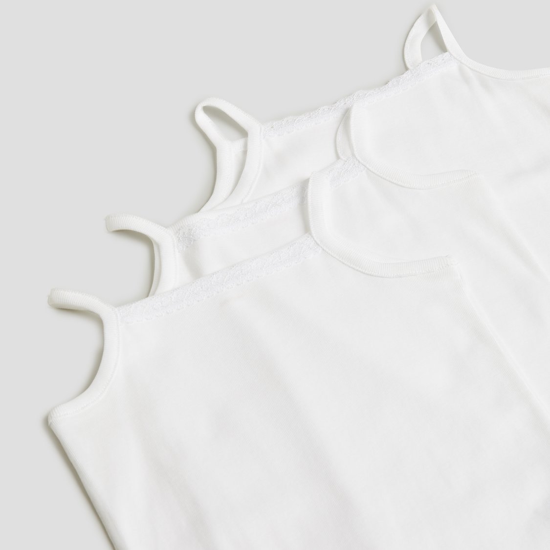 Juniors Solid Camisole - Pack of 3